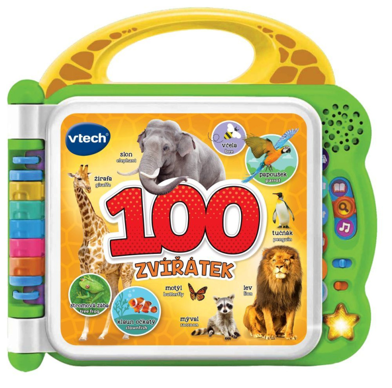 Vtech Mých 100 zvířátek CZ