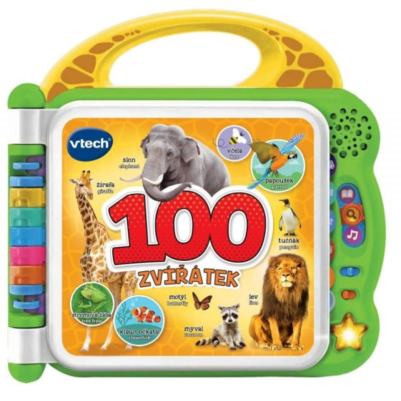 Vtech Mých 100 zvířátek CZ
