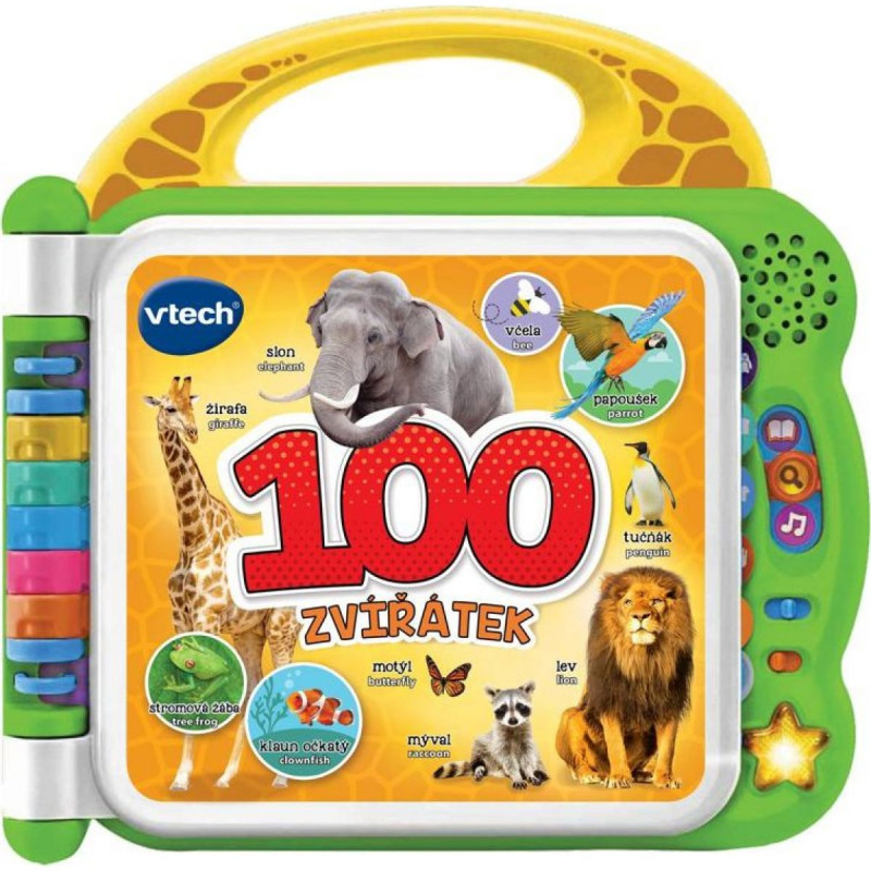 Vtech Mých 100 zvířátek CZ