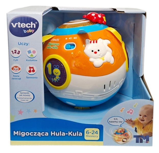 Blikající hula koule