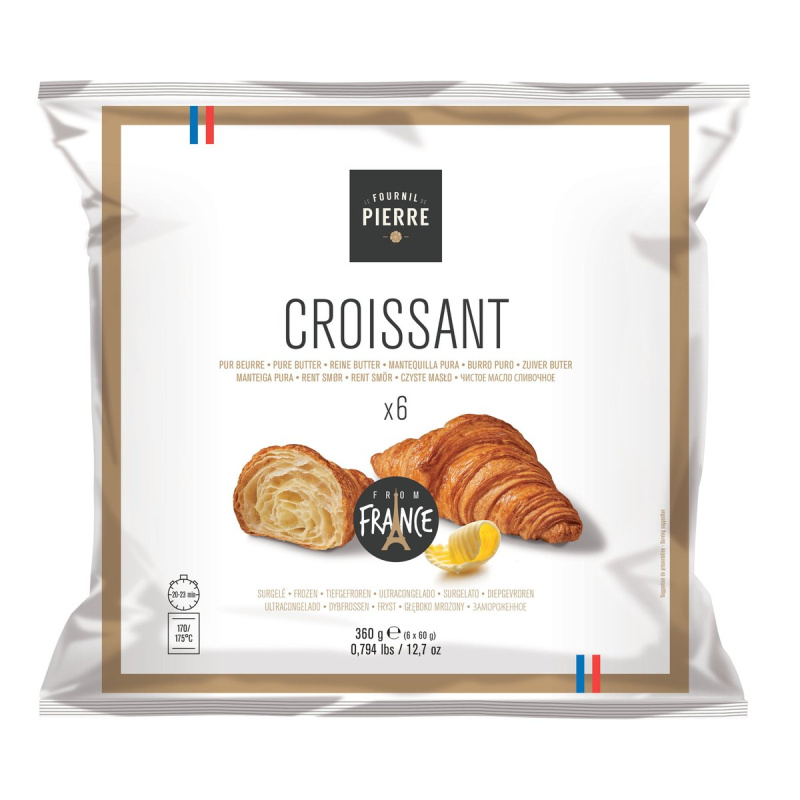 Croissant máslový 'Irrésistible', 6 ks