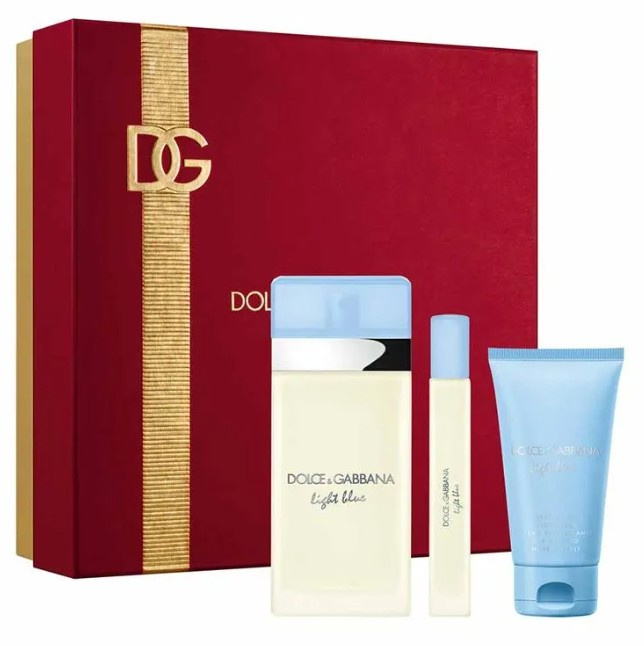 Dolce & Gabbana Light Blue - EDT 100 ml + tělový krém 50 ml + EDT 10 ml