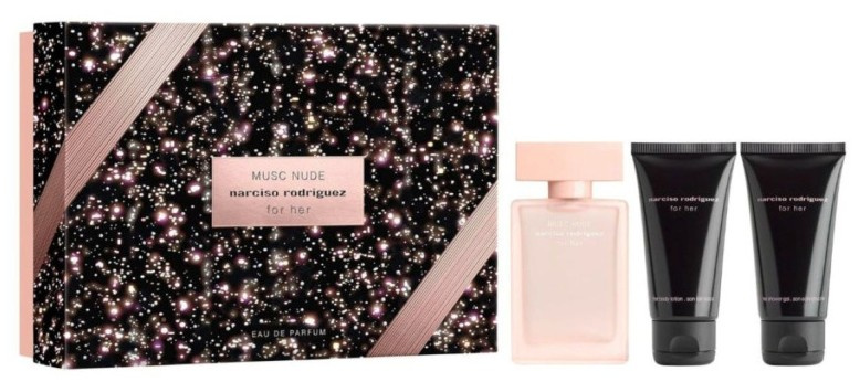 narciso rodriguez for her Musc Nude dárková sada pro ženy