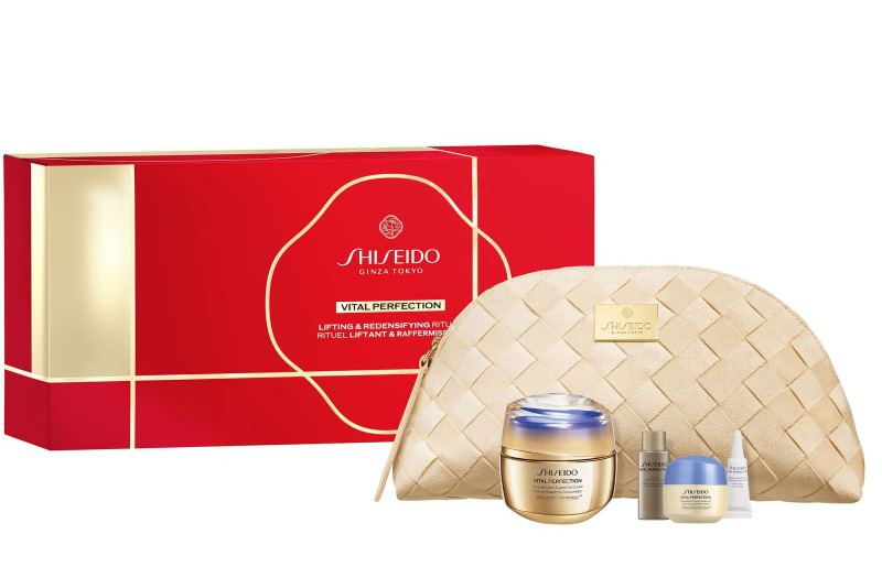 Shiseido Dárková sada Vital Perfection Supreme Cream Pouch Set