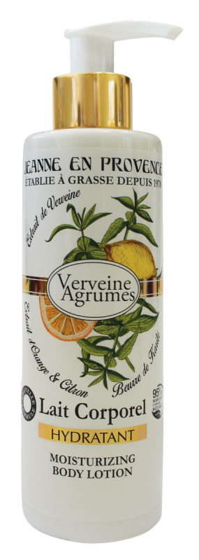 Jeanne en Provence Verveine Agrumes hydratační tělové mléko 250 ml