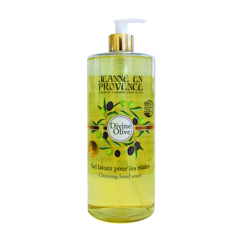 Jeanne en Provence Divine Olive tekuté mýdlo na ruce 1000 ml