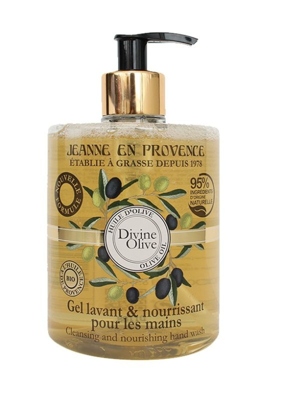 Jeanne en Provence Divine Olive tekuté mýdlo na ruce 500 ml