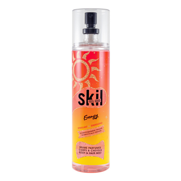 Skil Feel Good Energy parfémovaná mlha na tělo a vlasy pro ženy 250 ml