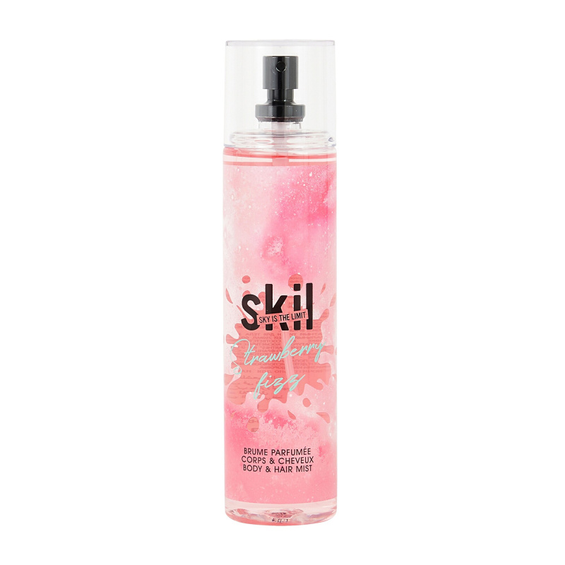 Skil Milky Way Strawberry Fizz parfémovaný tělový sprej pro ženy 250 ml