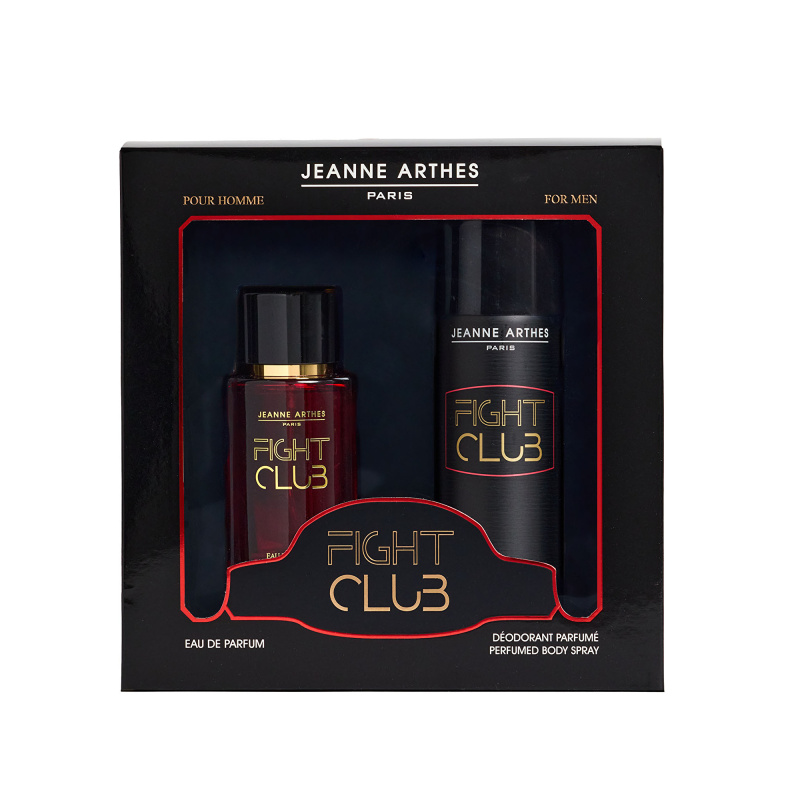Jeanne Arthes Fight Club - EDP 100 ml + deodorant ve spreji 200 ml