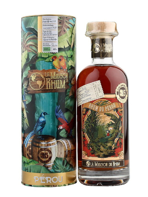 La Maison du Rhum Pérou 2012 48% 0,7l (tuba)