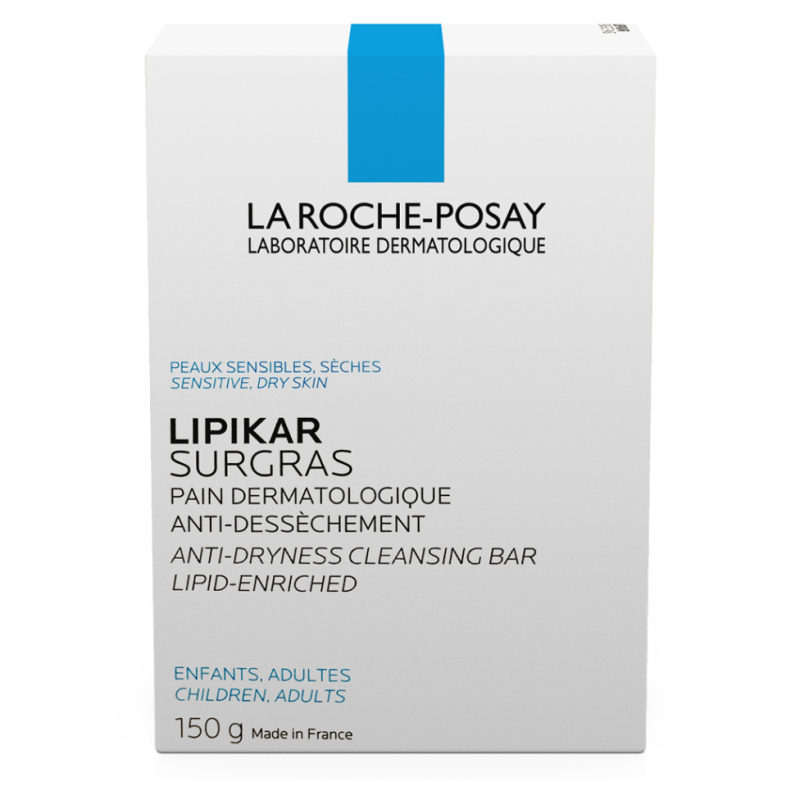 La Roche-Posay Lipikar Surgras mýdlo pro suchou až velmi suchou pokožku 150 g