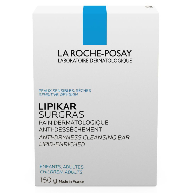 La Roche-Posay Lipikar Surgras mýdlo pro suchou až velmi suchou pokožku 150 g