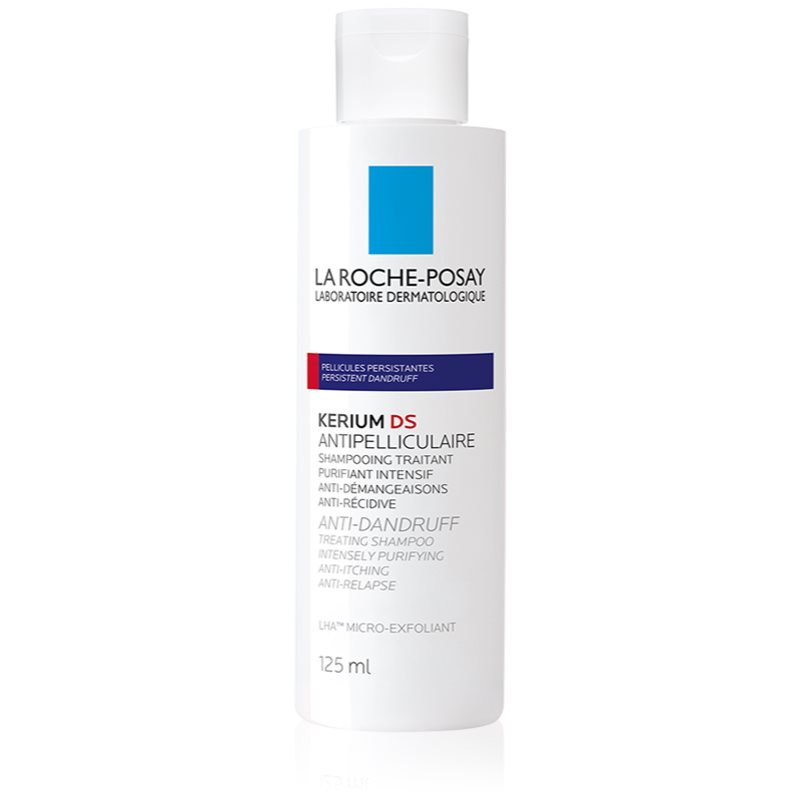 La Roche-Posay Kerium DS Anti-Dandruff ošetřující šampon proti lupům 125 ml