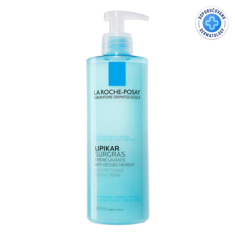 La Roche-Posay Lipikar Surgras sprchový krém pro suchou až velmi suchou pokožku 400 ml