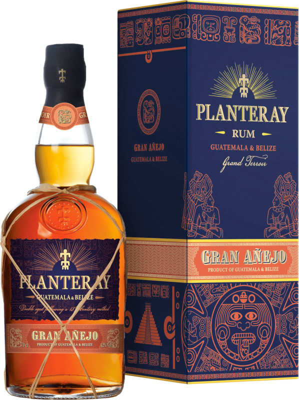 Planteray Rum Guatemala & Belize 42% 0,7l (dárková krabice)
