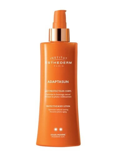 Institut Esthederm Adaptasun Protective Body Lotion ochranné opalovací mléko se střední UV ochranou 200 ml
