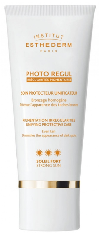 Institut Esthederm Photo Regul Pigmentation Irregularities Unifying Protective Care sjednocující péče pro pleť s hyperpigmentací s vysokou UV ochranou