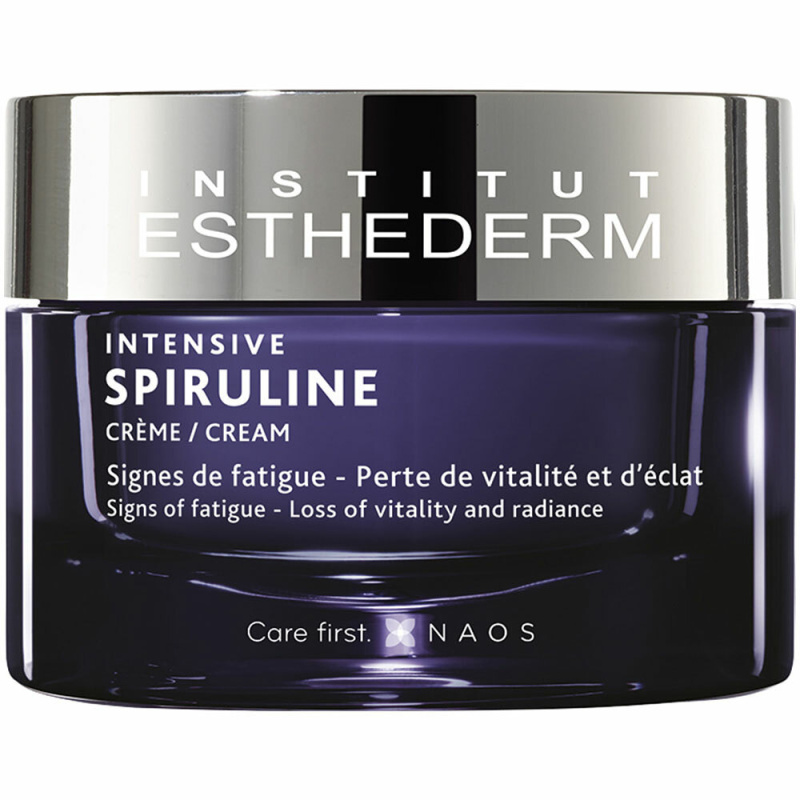 Institut Esthederm Intensive Spiruline Cream vysoce koncentrovaný revitalizační krém k péči o unavenou pleť 50 ml