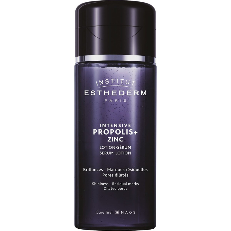 Institut Esthederm Intensive Propolis+ Lotion-Serum čisticí tonikum pro regulaci mazu a minimalizaci pórů se zinkem 130 ml