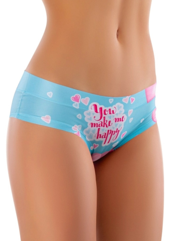 Dámské kalhotky Meméme Love Happy Barva: Vícebarevná, Velikost: L