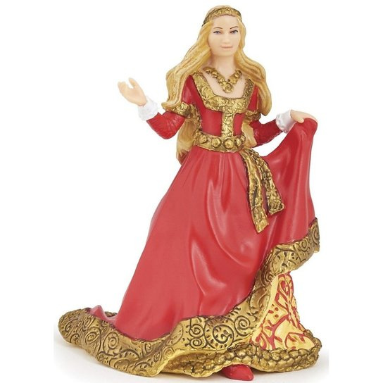 Princezna rudé šaty -  Autor Neuveden