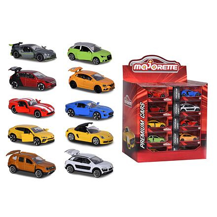 Majorette Autíčko Premium, 10 druhů, 7,5 cm, DP40