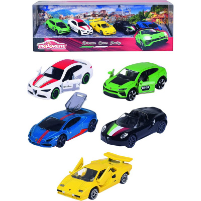 Majorette Dream Cars Italy, 5ks Dárková sada