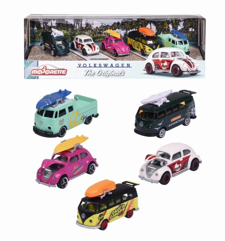 MAJORETTE Dárková sada VW The OriginaLittle Smoby 5ks