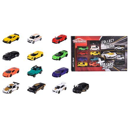 Majorette Autíčka Limited Edition 8 Giftpack kovová délka 7,5 cm sada 13 druhů