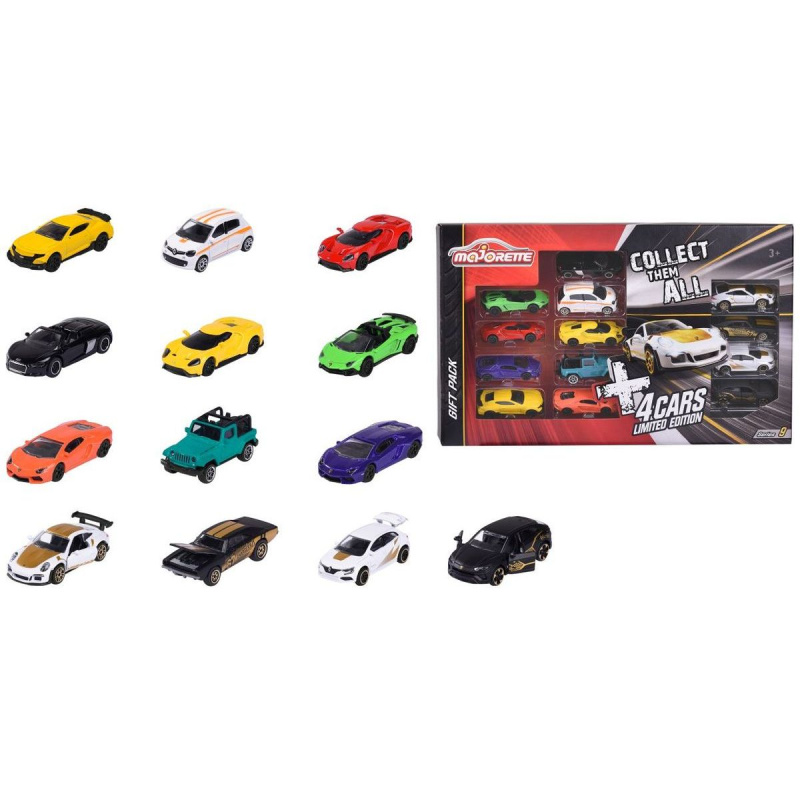 Majorette Autíčka Limited Edition 8 Giftpack kovová délka 7,5 cm sada 13 druhů