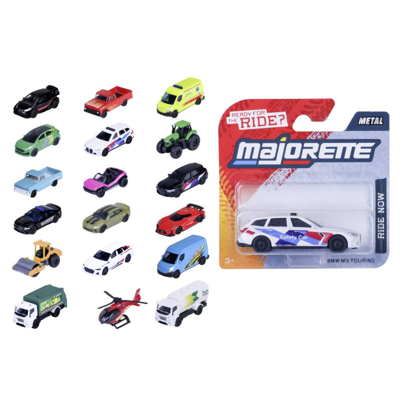 Majorette Autíčko kovové Street Cars, 18 druhů