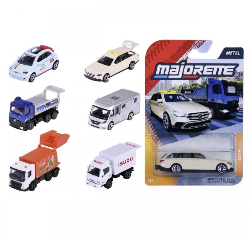 Majorette Autíčko kovové City, 6 druhů