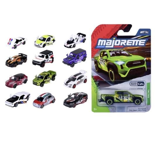Majorette Autíčko kovové Racing, 12 druhů