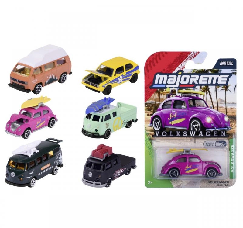 Majorette Autíčko VW The Originals Premium, 6 druhů