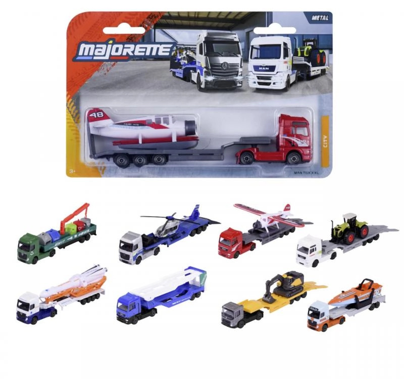 Majorette City Nákladní auto kovové, 8 druhů