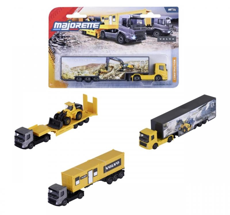 Majorette Volvo Transporter, 3 druhy