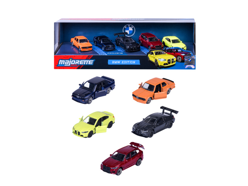 Majorette BMW edition dárková sada 5 kovových autíček