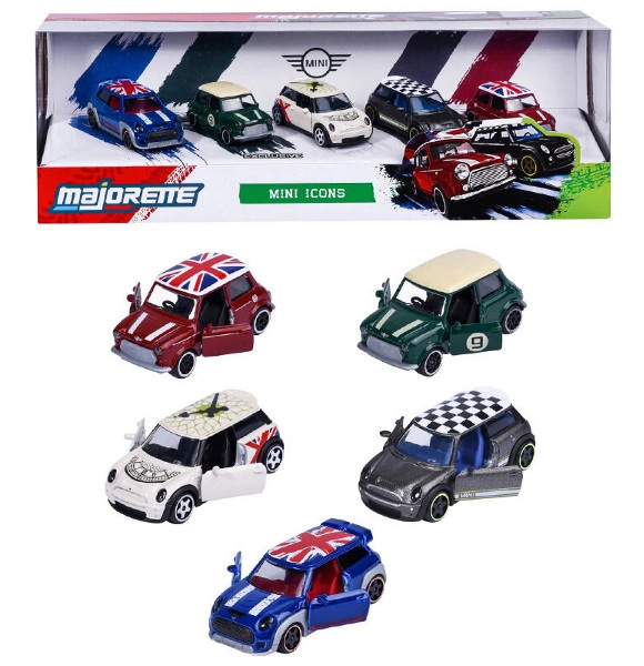 Majorette Mini modely aut - 5 kusů