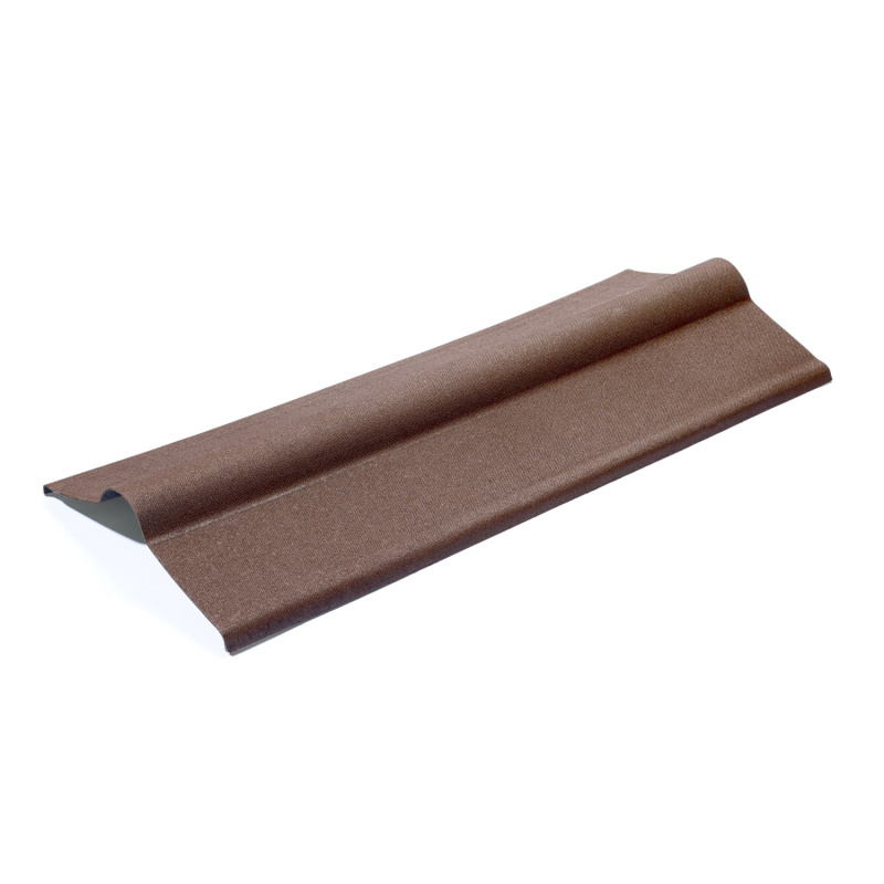 Hřebenáč asfaltový Onduline A100 hnědý 420×1 000 mm