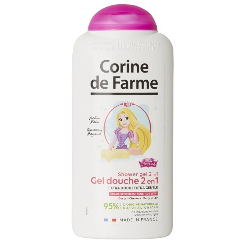 Corine de Farme 2v1 Sprchový gel a šampon - Princezny Disney, 300ml