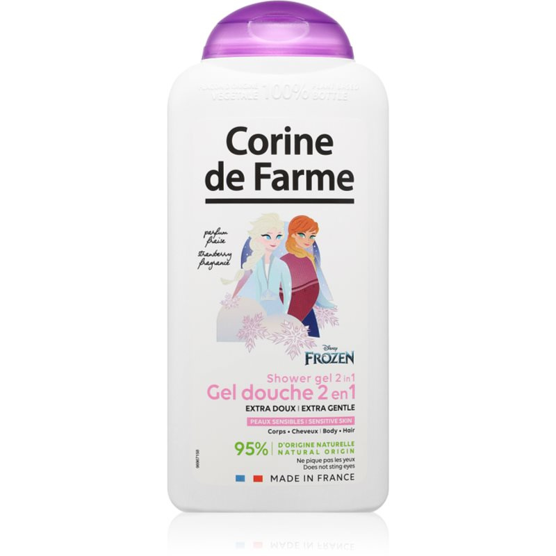 Corine de Farme 2v1 Sprchový gel a šampon - Ledová královna Disney, 300ml