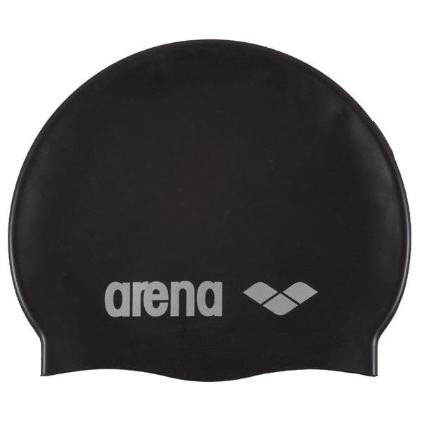 Plavecká čepice Arena Classic Silicone černá