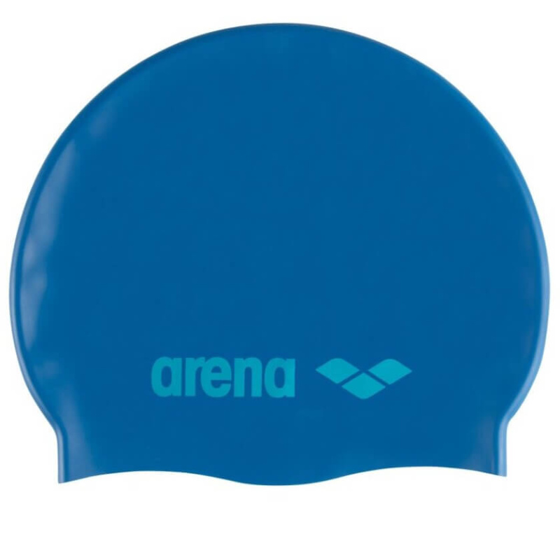 Plavecká čepice Arena Classic Silicone modrá