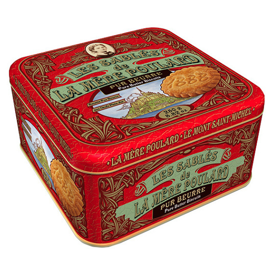 La Mére Poulard - máslové sušenky - vanilkové, 250g