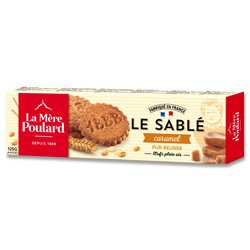 Le Sablé Pur beurre - máslové sušenky - karamelové, 125 g