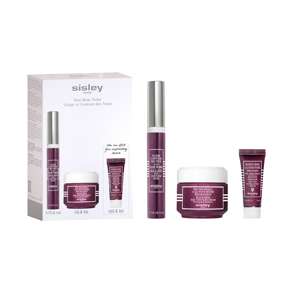 Sisley Duo Rose Noir sada pro hydrataci a vypnutí pokožky