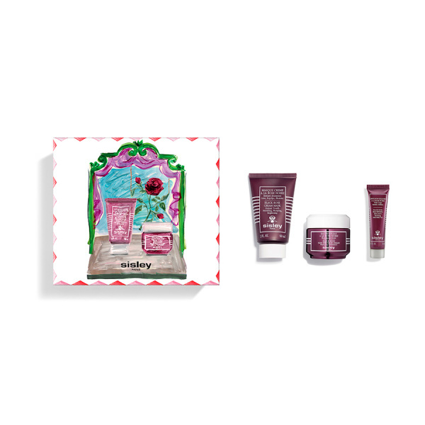 Sisley Black Rose Luke Edward Hall dárková sada 3 ks