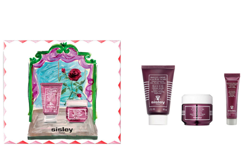 Sisley Black Rose Luke Edward Hall dárková sada 3 ks