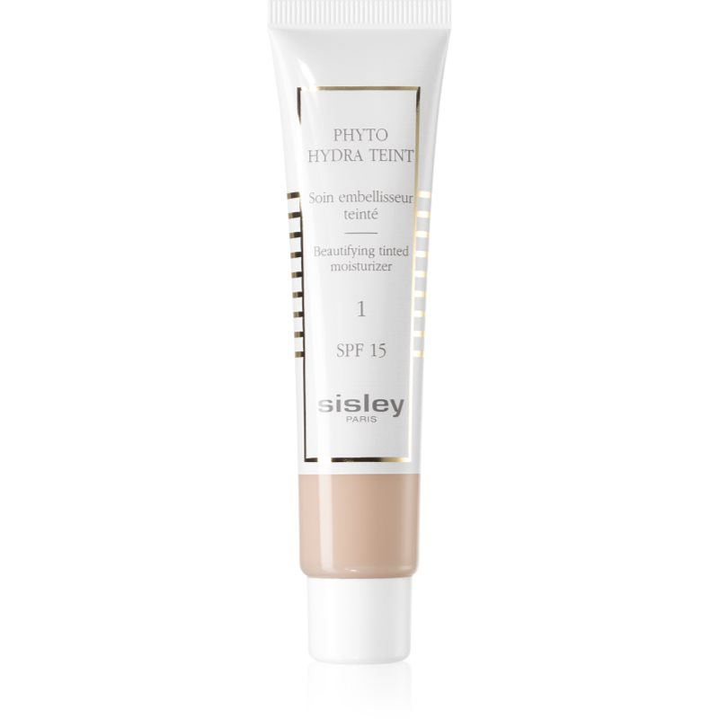Sisley Phyto-Hydra Teint tónovací hydratační krém s rozjasňujícím účinkem SPF 15 odstín 1 Light 40 ml